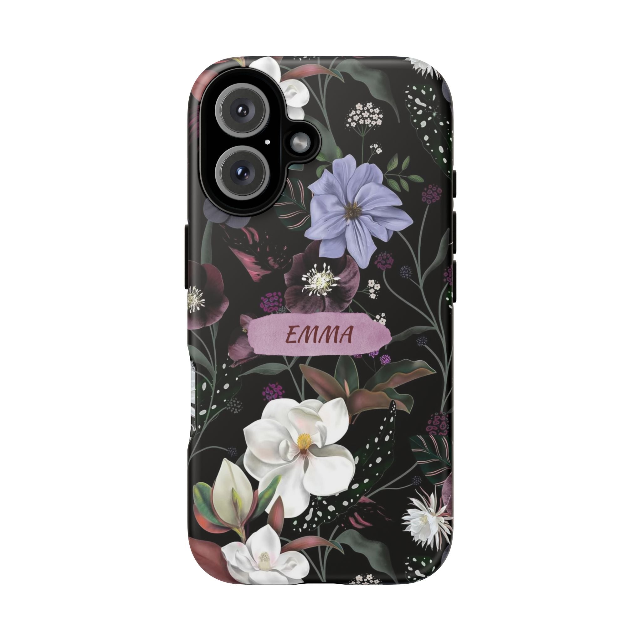 Phone Cases, Personalised Floral Pattern Ultra Plus Pro Cover, iPhone 16, 15, 14, 13+, Samsung Galaxy S23, S22, Custom Case