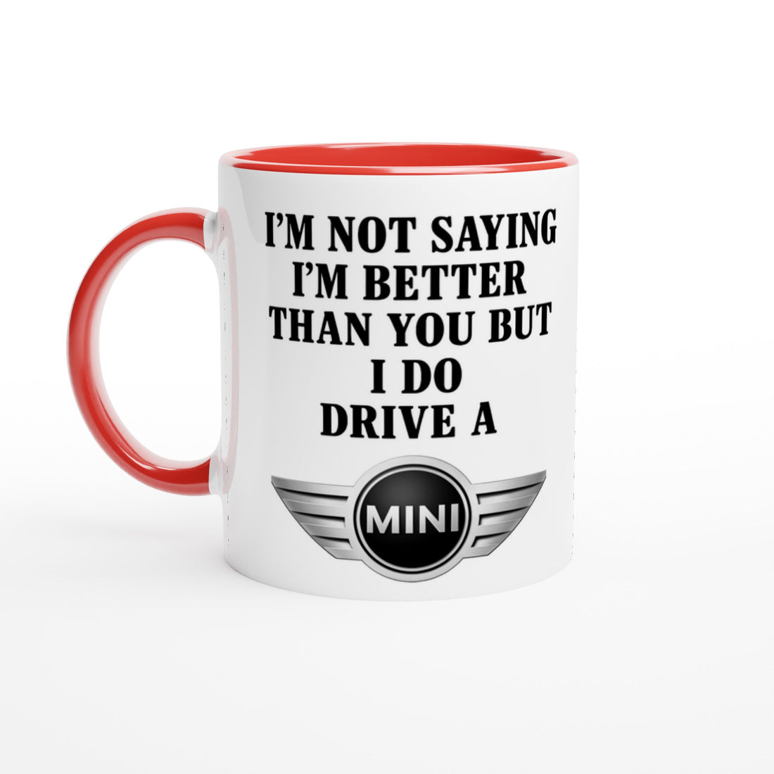 Mini Driver Mug - Funny 11oz Coffee Cup Gift for Car Enthusiasts