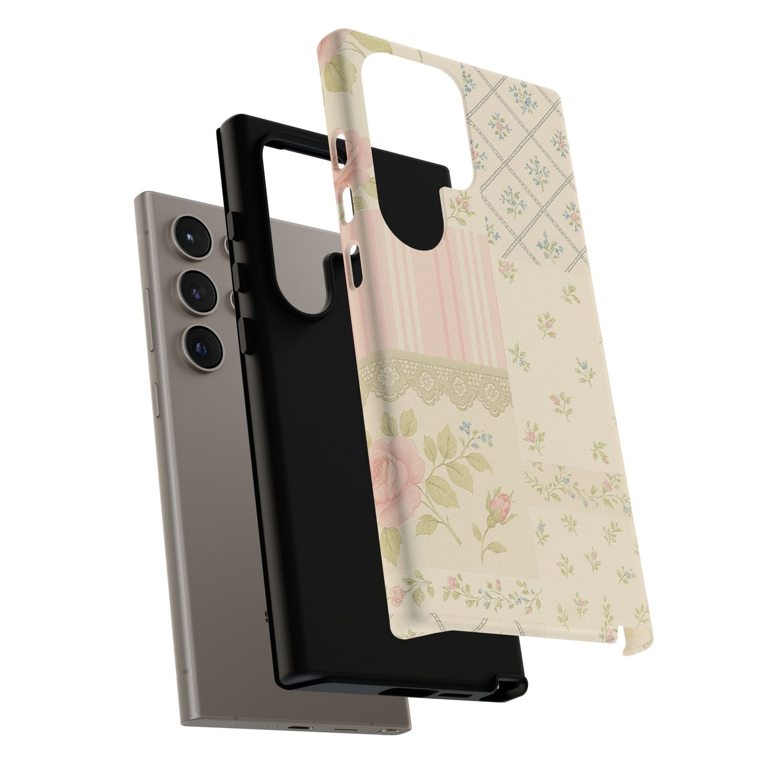 Floral Phone Case, Floral Tough Case, Protective Phone Case, Flower Case, Tough Phone Cover, Floral Tech Accessory