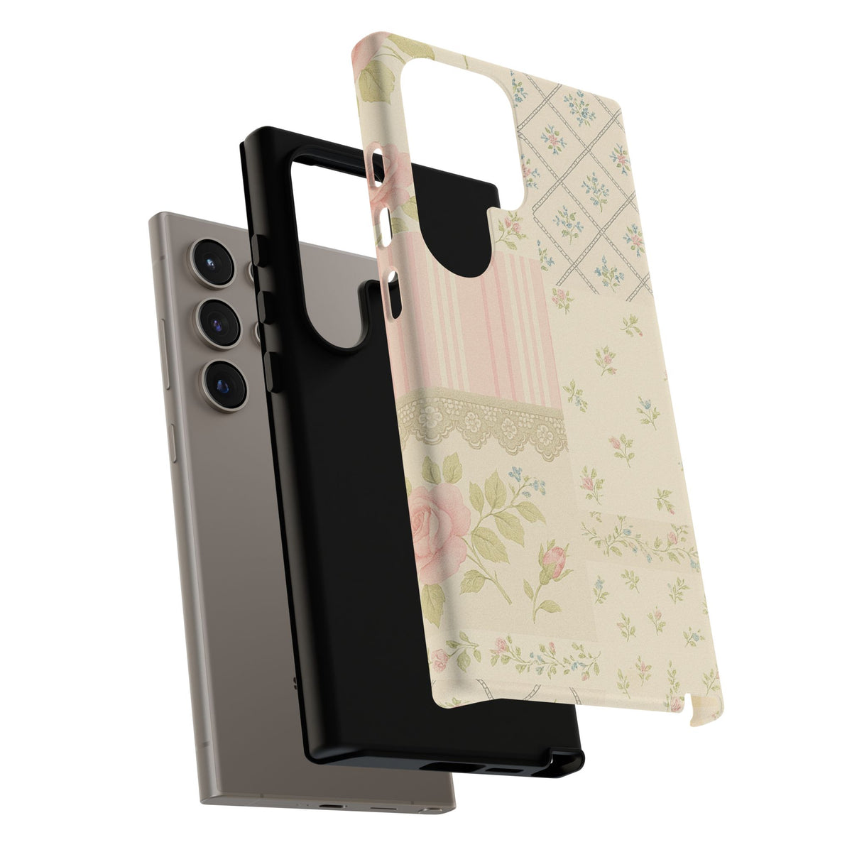 Floral Phone Case, Floral Tough Case, Protective Phone Case, Flower Case, Tough Phone Cover, Floral Tech Accessory