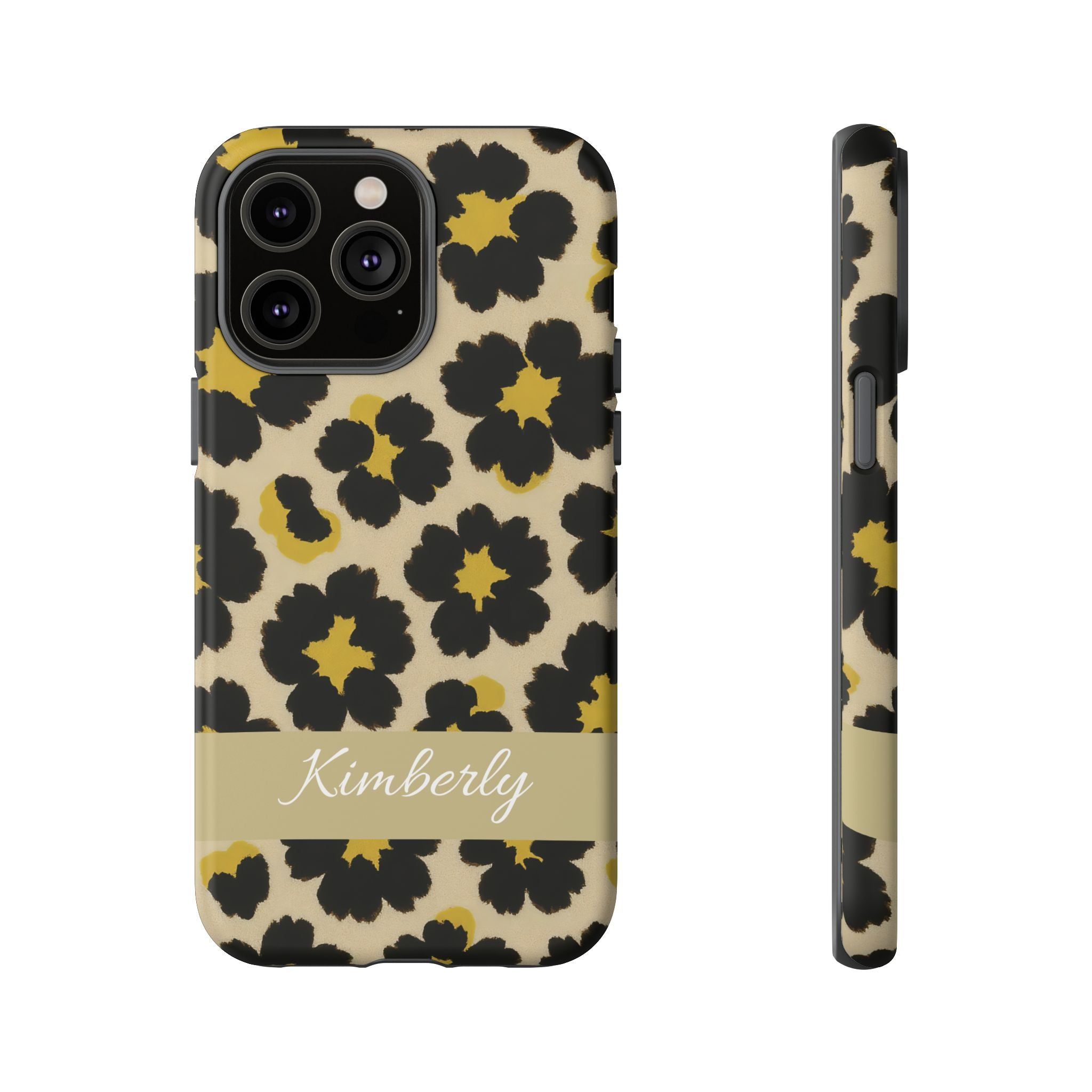 Neon Safari Bloom Phone Case - Tough Protective Cover for iPhone, Samsung &amp; Google Pixel iPhone 14 Pro Max Matte