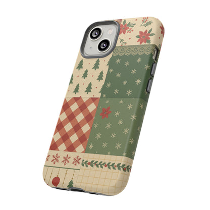 Festive Phone Cases, Luxury Black and Gold Design for Christmas Gift, Holiday Decor, Tough Case, Winter Celebration, Elegant iPhone Cover