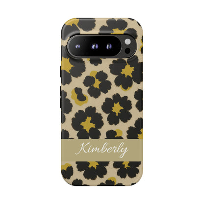 Neon Safari Bloom Phone Case - Tough Protective Cover for iPhone, Samsung &amp; Google Pixel Google Pixel 9 Pro Matte