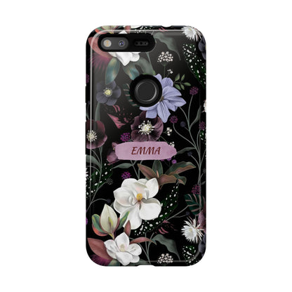 Phone Cases, Personalised Floral Pattern Ultra Plus Pro Cover, iPhone 16, 15, 14, 13+, Samsung Galaxy S23, S22, Custom Case