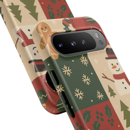 Festive Phone Case - Holiday Cheer, Christmas Gift, Winter Decor, Cute Cell Phone Cover, Seasonal Accessory, Unique Present