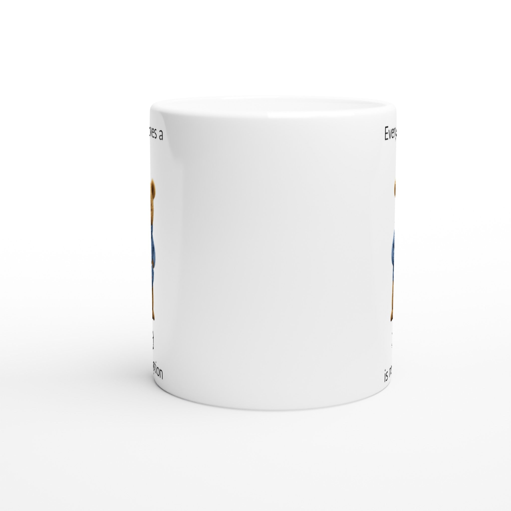 Fancy a Cuppa Mug, United Kingdom Bear Mug,Grizzly Bear Cup,UK Gift,UK Memorabilia or Souvenir, Coffee Mug, Tea Mug, White 11oz Ceramic Mug