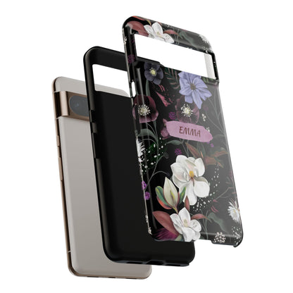 Phone Cases, Personalised Floral Pattern Ultra Plus Pro Cover, iPhone 16, 15, 14, 13+, Samsung Galaxy S23, S22, Custom Case