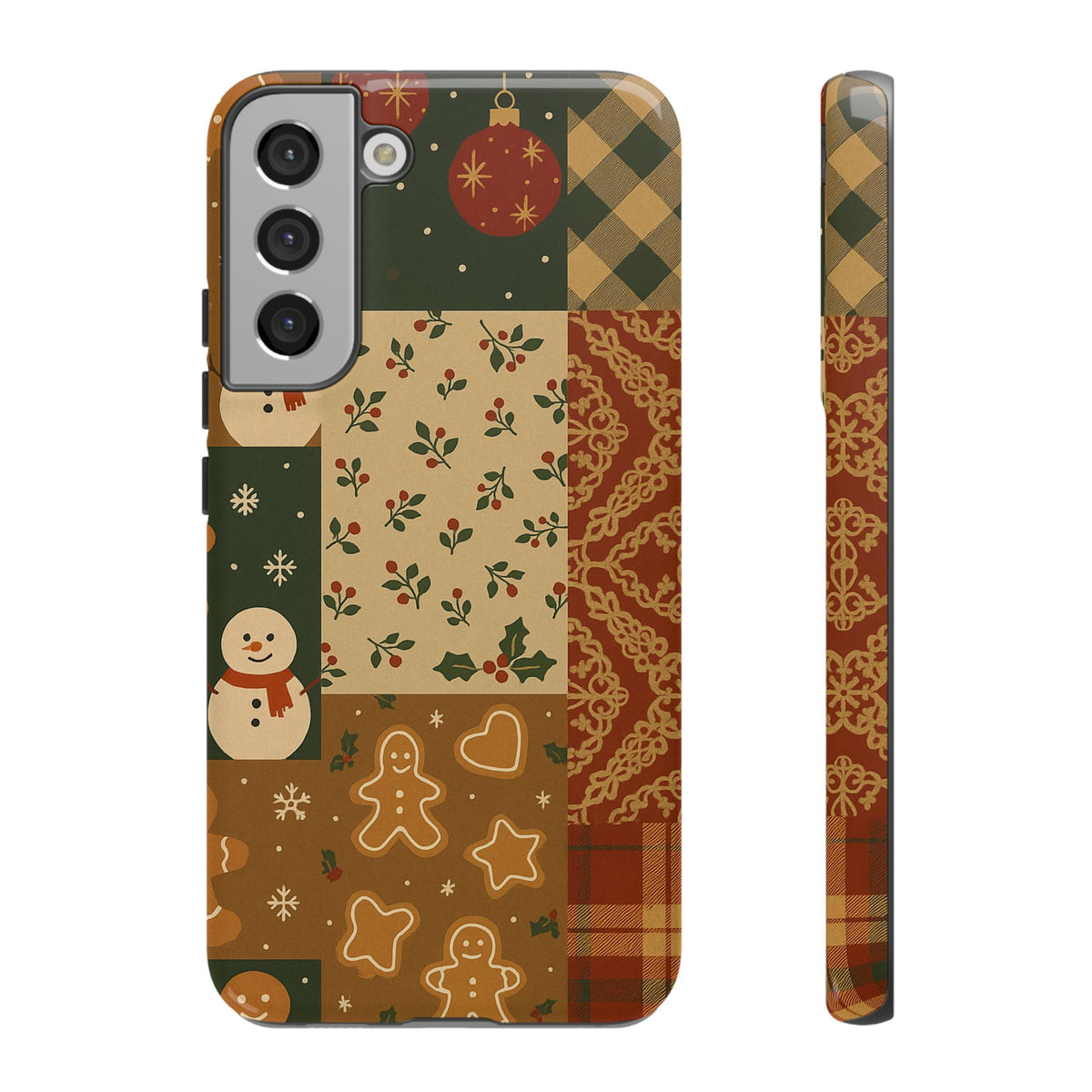 Cute Christmas Phone Case for this Festive Season - Tough Design Samsung Galaxy S22 Plus Glossy