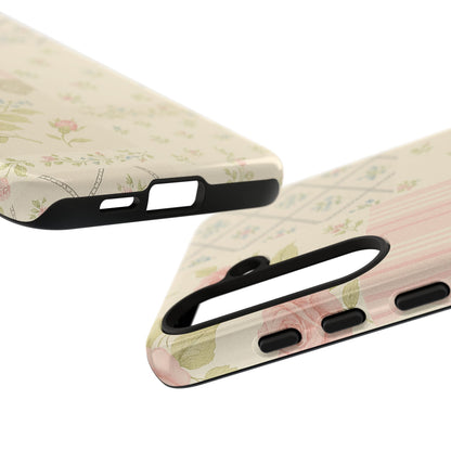 Floral Phone Case, Floral Tough Case, Protective Phone Case, Flower Case, Tough Phone Cover, Floral Tech Accessory