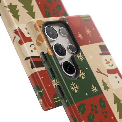 Festive Phone Case - Holiday Cheer, Christmas Gift, Winter Decor, Cute Cell Phone Cover, Seasonal Accessory, Unique Present