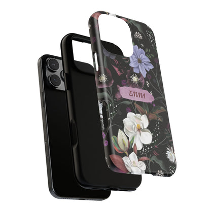 Phone Cases, Personalised Floral Pattern Ultra Plus Pro Cover, iPhone 16, 15, 14, 13+, Samsung Galaxy S23, S22, Custom Case
