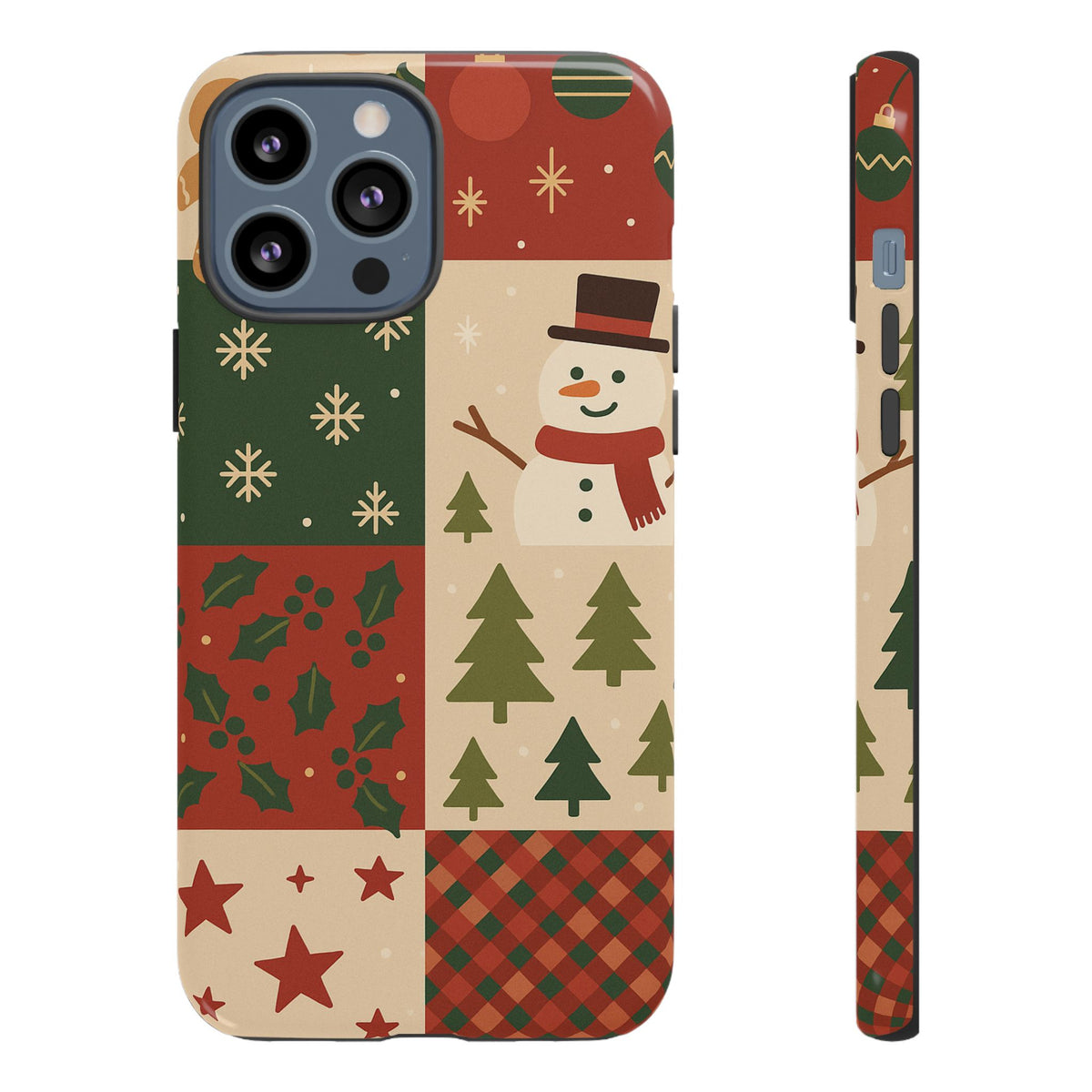 Festive Phone Case - Holiday Cheer, Christmas Gift, Winter Decor, Cute Cell Phone Cover, Seasonal Accessory, Unique Present iPhone 13 Pro Max Glossy