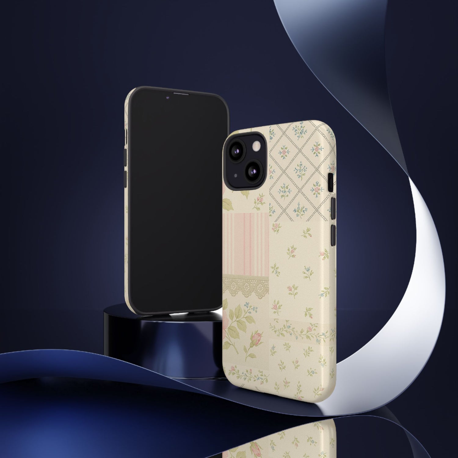 Floral Phone Case, Floral Tough Case, Protective Phone Case, Flower Case, Tough Phone Cover, Floral Tech Accessory