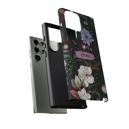 Phone Cases, Personalised Floral Pattern Ultra Plus Pro Cover, iPhone 16, 15, 14, 13+, Samsung Galaxy S23, S22, Custom Case
