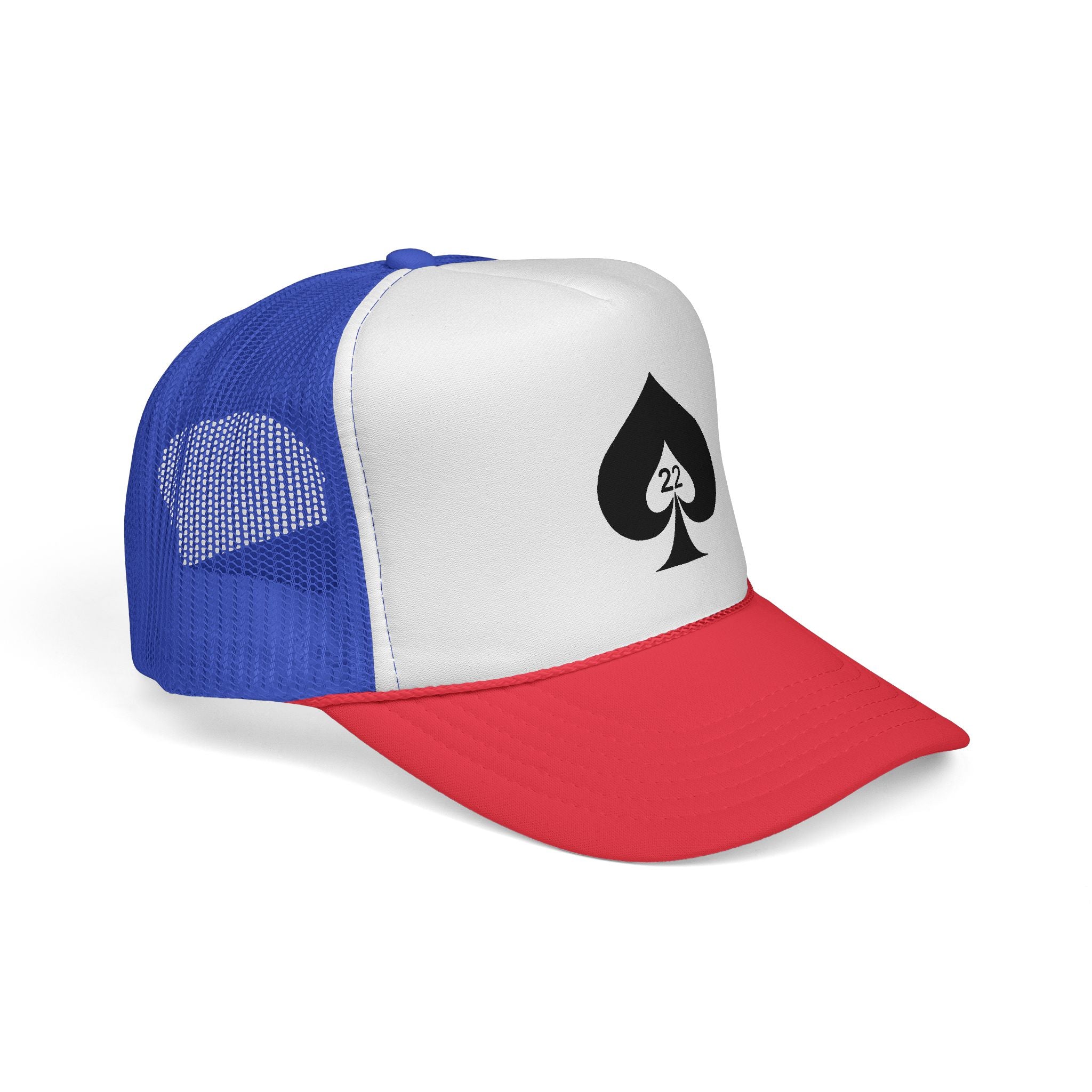 Ace of Spades Trucker Hat - Stylish Mesh Cap for Gamers, Outdoor Adventures &amp; Festivals | Adjustable Snapback