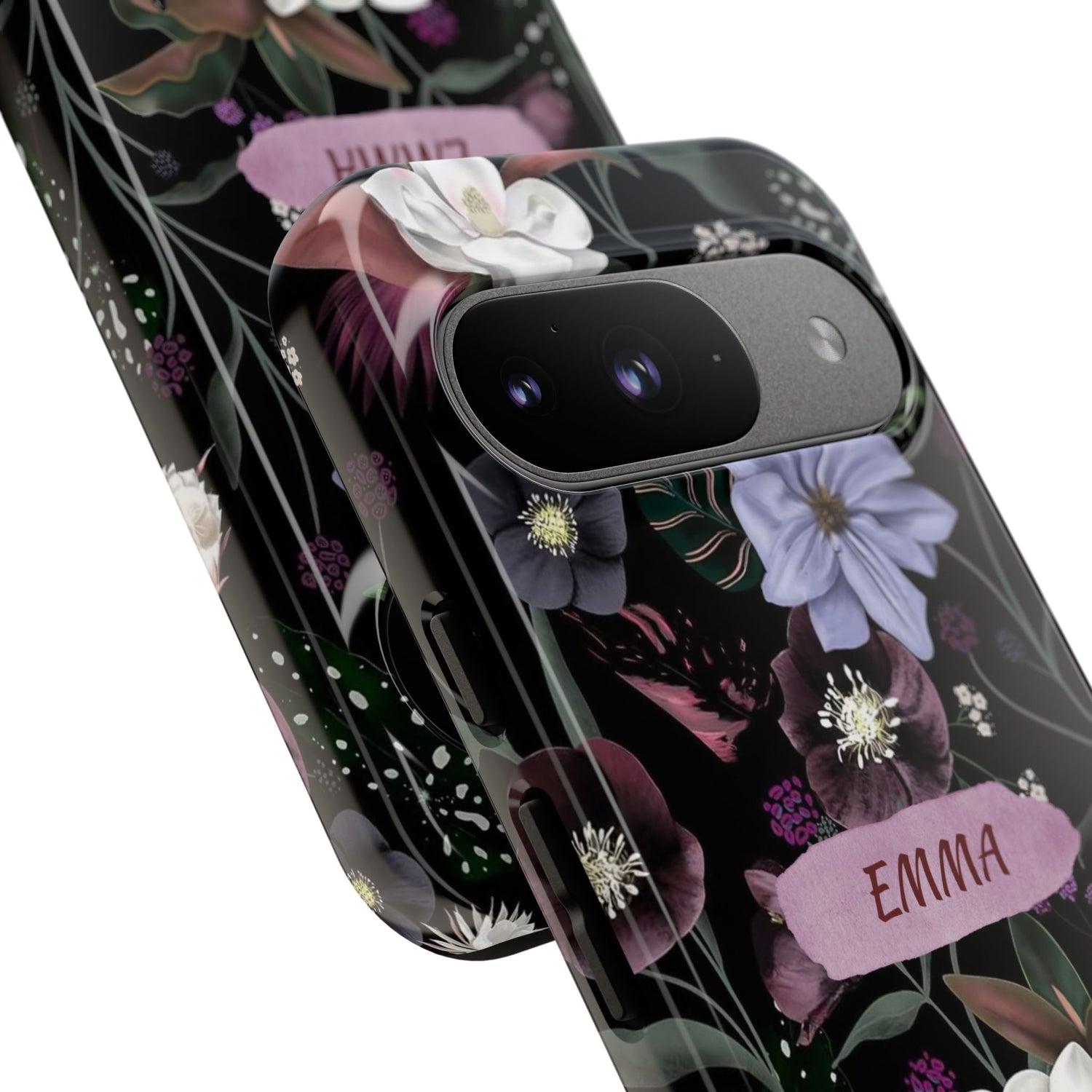 Phone Cases, Personalised Floral Pattern Ultra Plus Pro Cover, iPhone 16, 15, 14, 13+, Samsung Galaxy S23, S22, Custom Case