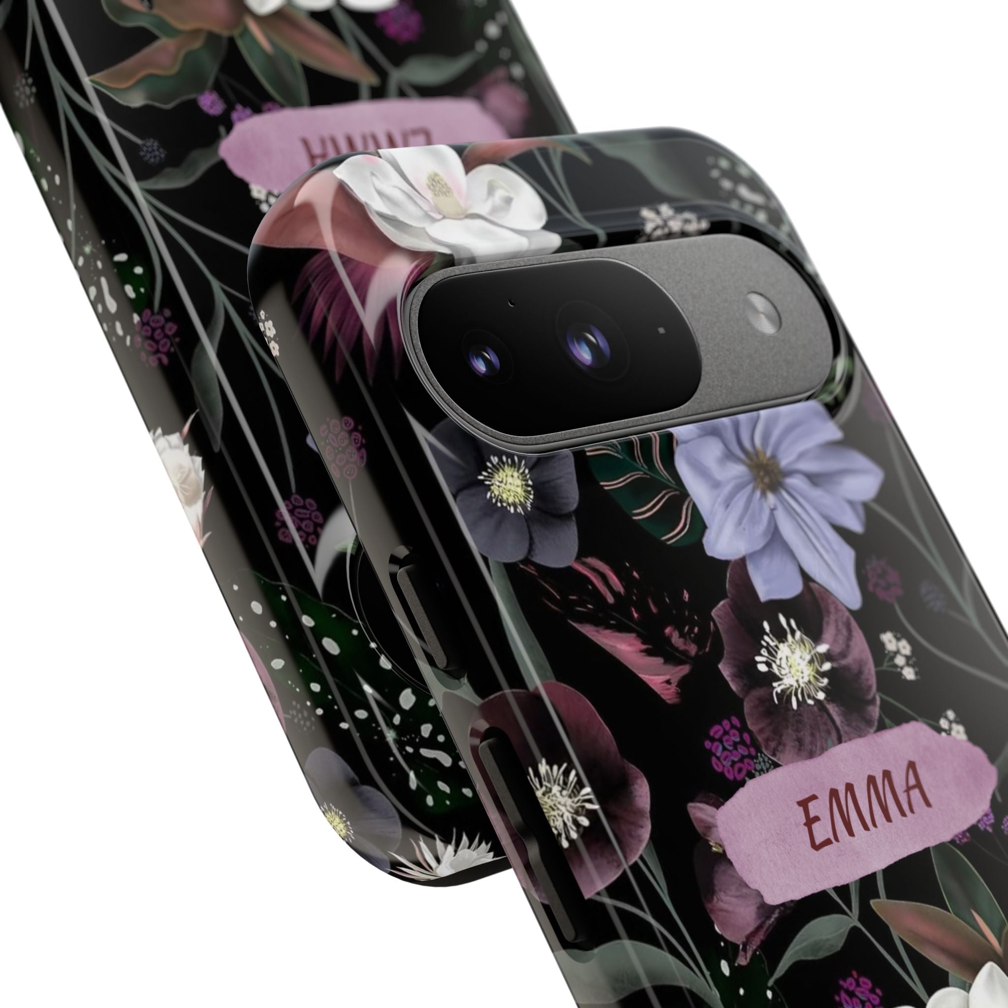 Phone Cases, Personalised Floral Pattern Ultra Plus Pro Cover, iPhone 16, 15, 14, 13+, Samsung Galaxy S23, S22, Custom Case