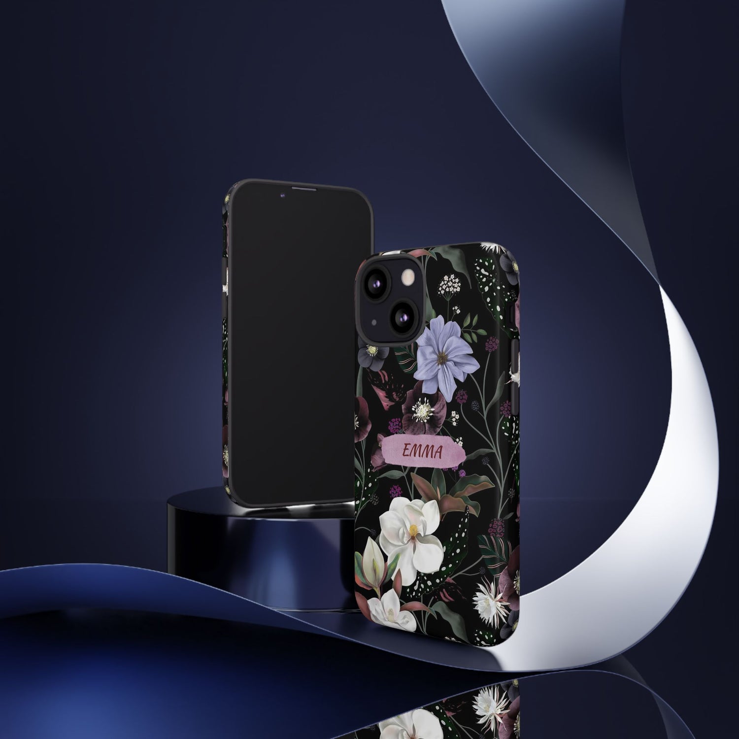 Phone Cases, Personalised Floral Pattern Ultra Plus Pro Cover, iPhone 16, 15, 14, 13+, Samsung Galaxy S23, S22, Custom Case