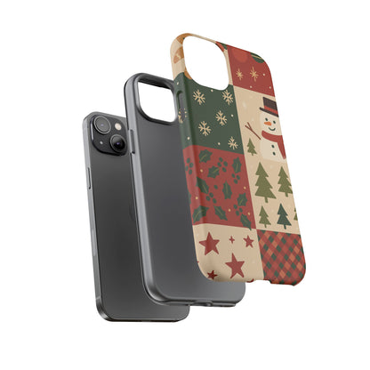 Festive Phone Case - Holiday Cheer, Christmas Gift, Winter Decor, Cute Cell Phone Cover, Seasonal Accessory, Unique Present