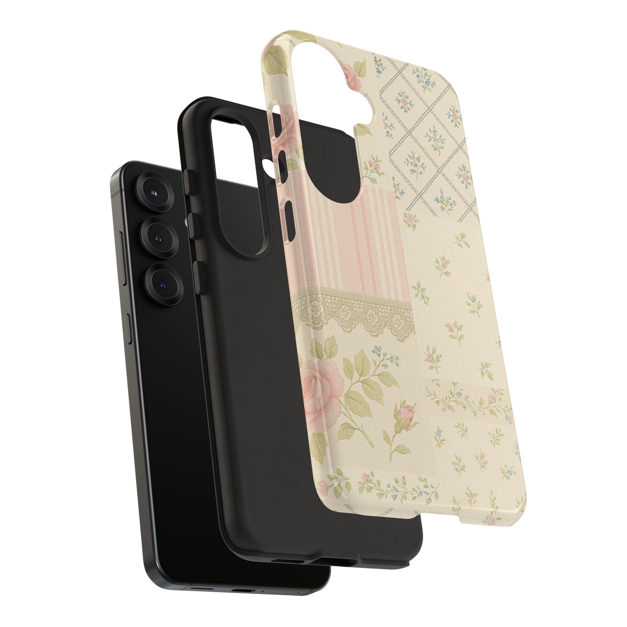 Floral Phone Case, Floral Tough Case, Protective Phone Case, Flower Case, Tough Phone Cover, Floral Tech Accessory