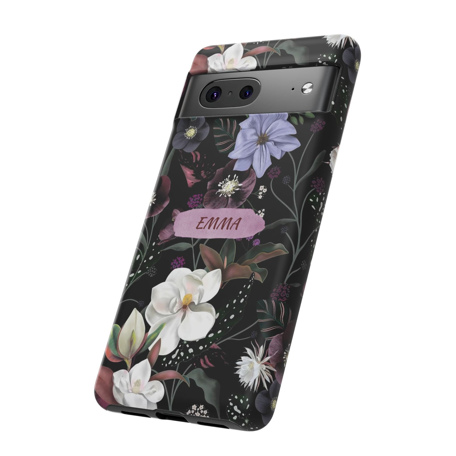 Phone Cases, Personalised Floral Pattern Ultra Plus Pro Cover, iPhone 16, 15, 14, 13+, Samsung Galaxy S23, S22, Custom Case