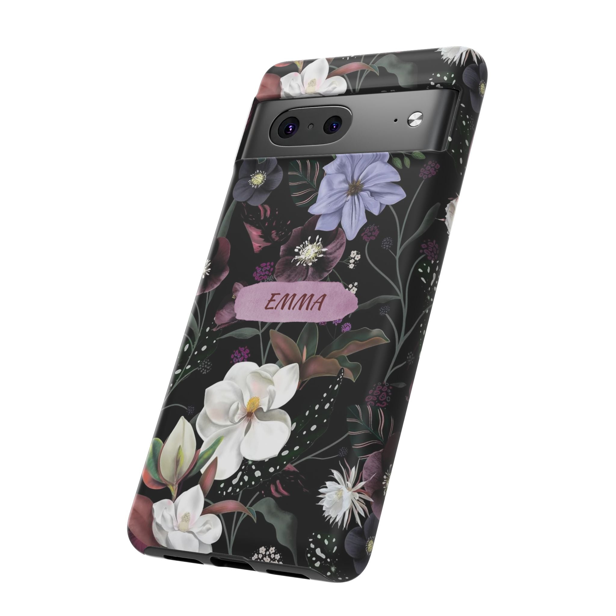 Phone Cases, Personalised Floral Pattern Ultra Plus Pro Cover, iPhone 16, 15, 14, 13+, Samsung Galaxy S23, S22, Custom Case