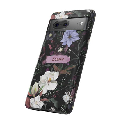Phone Cases, Personalised Floral Pattern Ultra Plus Pro Cover, iPhone 16, 15, 14, 13+, Samsung Galaxy S23, S22, Custom Case