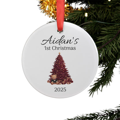 Personalized Christmas Ornament - Keepsake Decoration for Christmas Tree Decoration