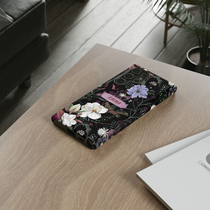 Phone Cases, Personalised Floral Pattern Ultra Plus Pro Cover, iPhone 16, 15, 14, 13+, Samsung Galaxy S23, S22, Custom Case