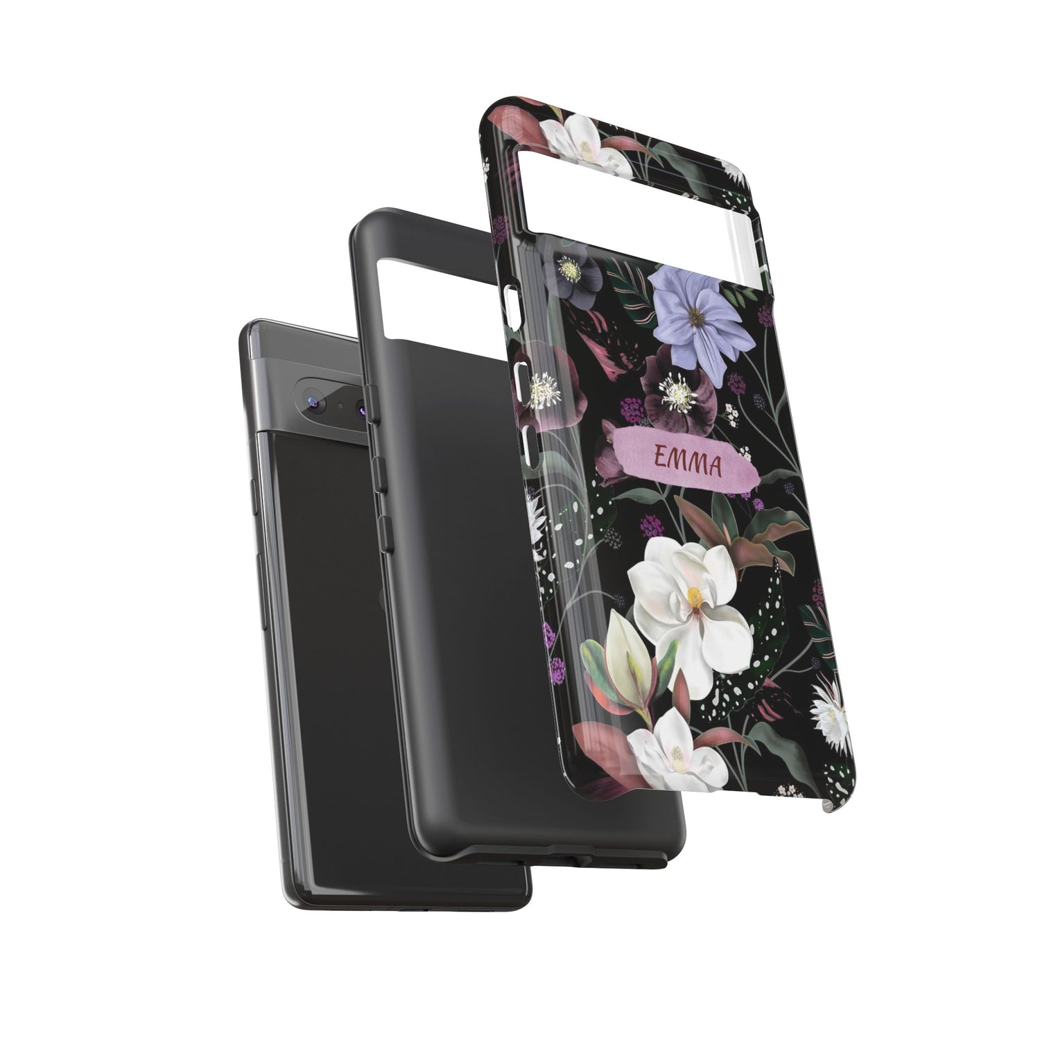 Phone Cases, Personalised Floral Pattern Ultra Plus Pro Cover, iPhone 16, 15, 14, 13+, Samsung Galaxy S23, S22, Custom Case