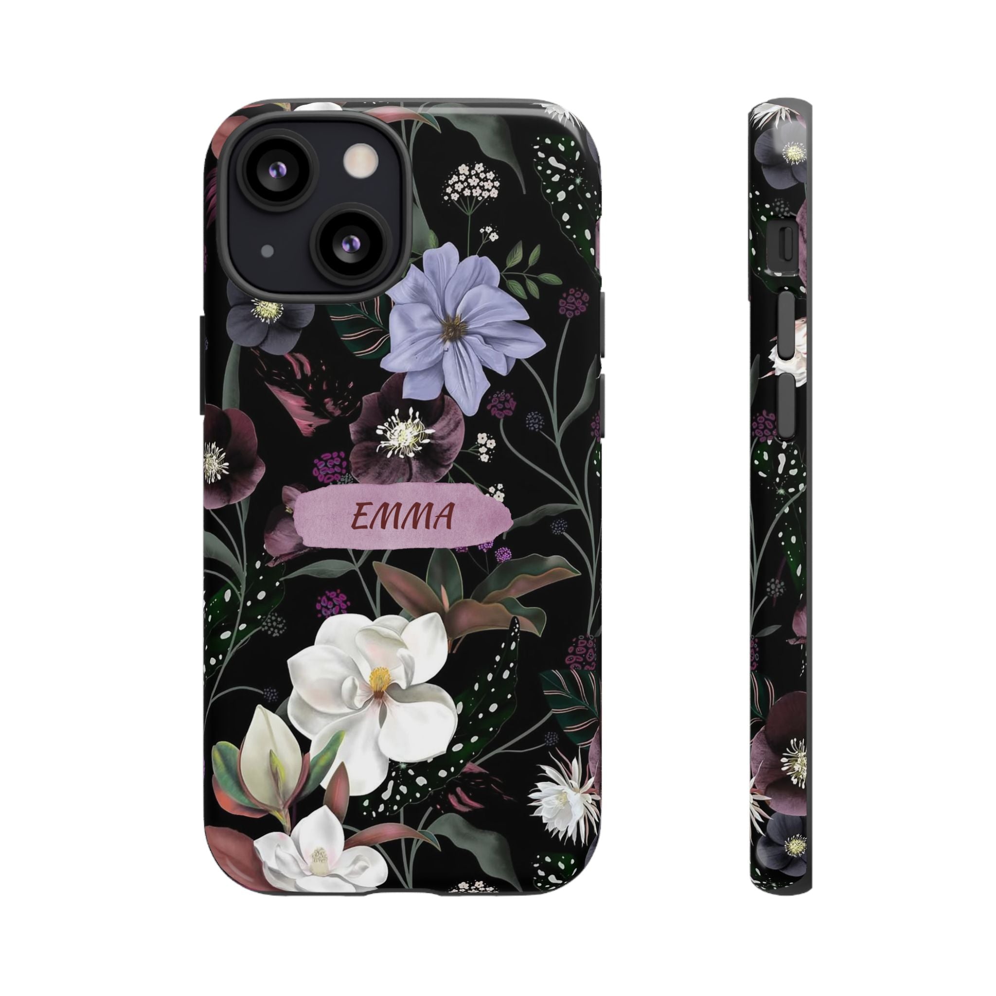 Phone Cases, Personalised Floral Pattern Ultra Plus Pro Cover, iPhone 16, 15, 14, 13+, Samsung Galaxy S23, S22, Custom Case