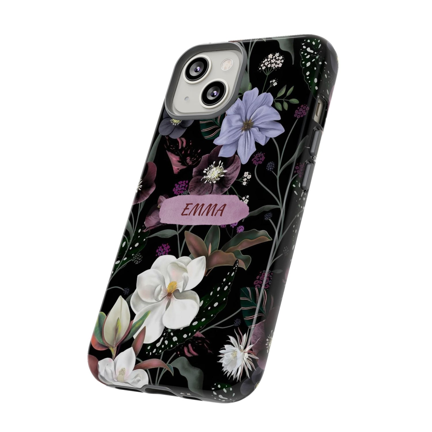 Phone Cases, Personalised Floral Pattern Ultra Plus Pro Cover, iPhone 16, 15, 14, 13+, Samsung Galaxy S23, S22, Custom Case