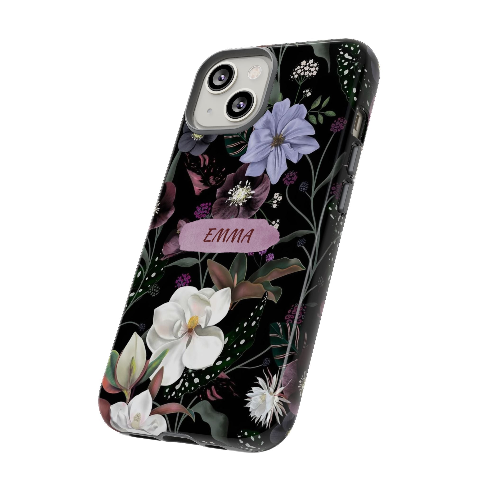 Phone Cases, Personalised Floral Pattern Ultra Plus Pro Cover, iPhone 16, 15, 14, 13+, Samsung Galaxy S23, S22, Custom Case