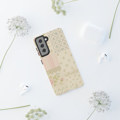 Floral Phone Case, Floral Tough Case, Protective Phone Case, Flower Case, Tough Phone Cover, Floral Tech Accessory