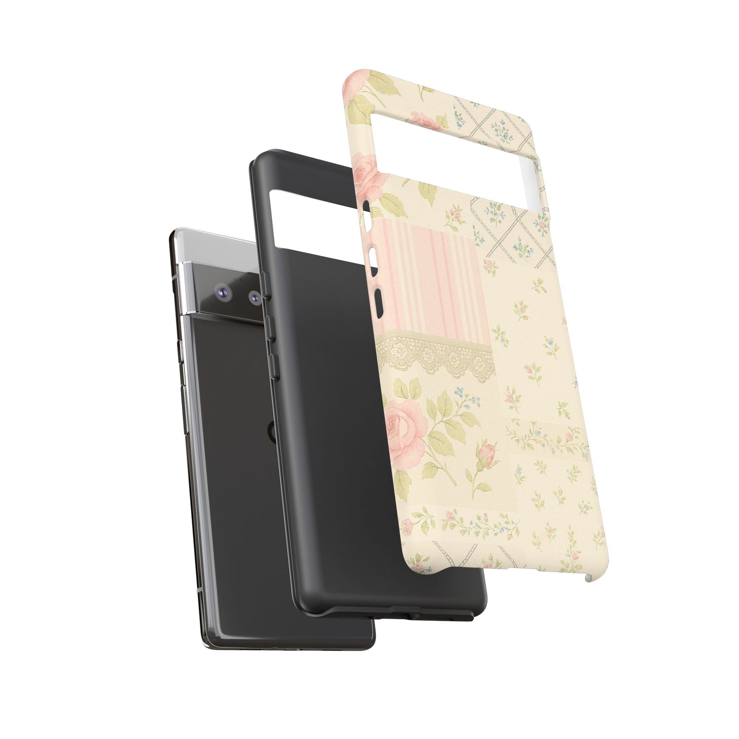 Floral Phone Case, Floral Tough Case, Protective Phone Case, Flower Case, Tough Phone Cover, Floral Tech Accessory