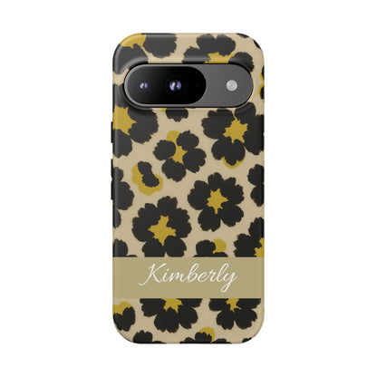 Neon Safari Bloom Phone Case - Tough Protective Cover for iPhone, Samsung &amp; Google Pixel Google Pixel 9 Matte