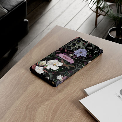Phone Cases, Personalised Floral Pattern Ultra Plus Pro Cover, iPhone 16, 15, 14, 13+, Samsung Galaxy S23, S22, Custom Case