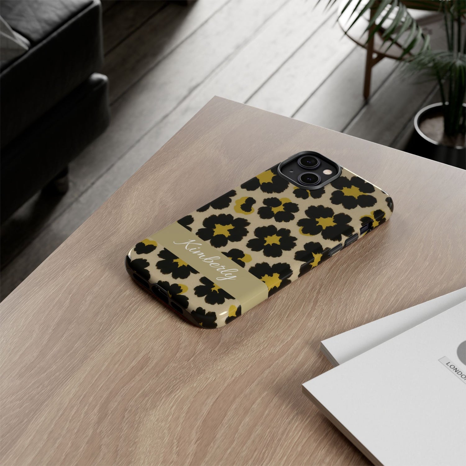 Neon Safari Bloom Phone Case - Tough Protective Cover for iPhone, Samsung &amp; Google Pixel