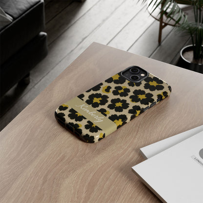 Neon Safari Bloom Phone Case - Tough Protective Cover for iPhone, Samsung &amp; Google Pixel
