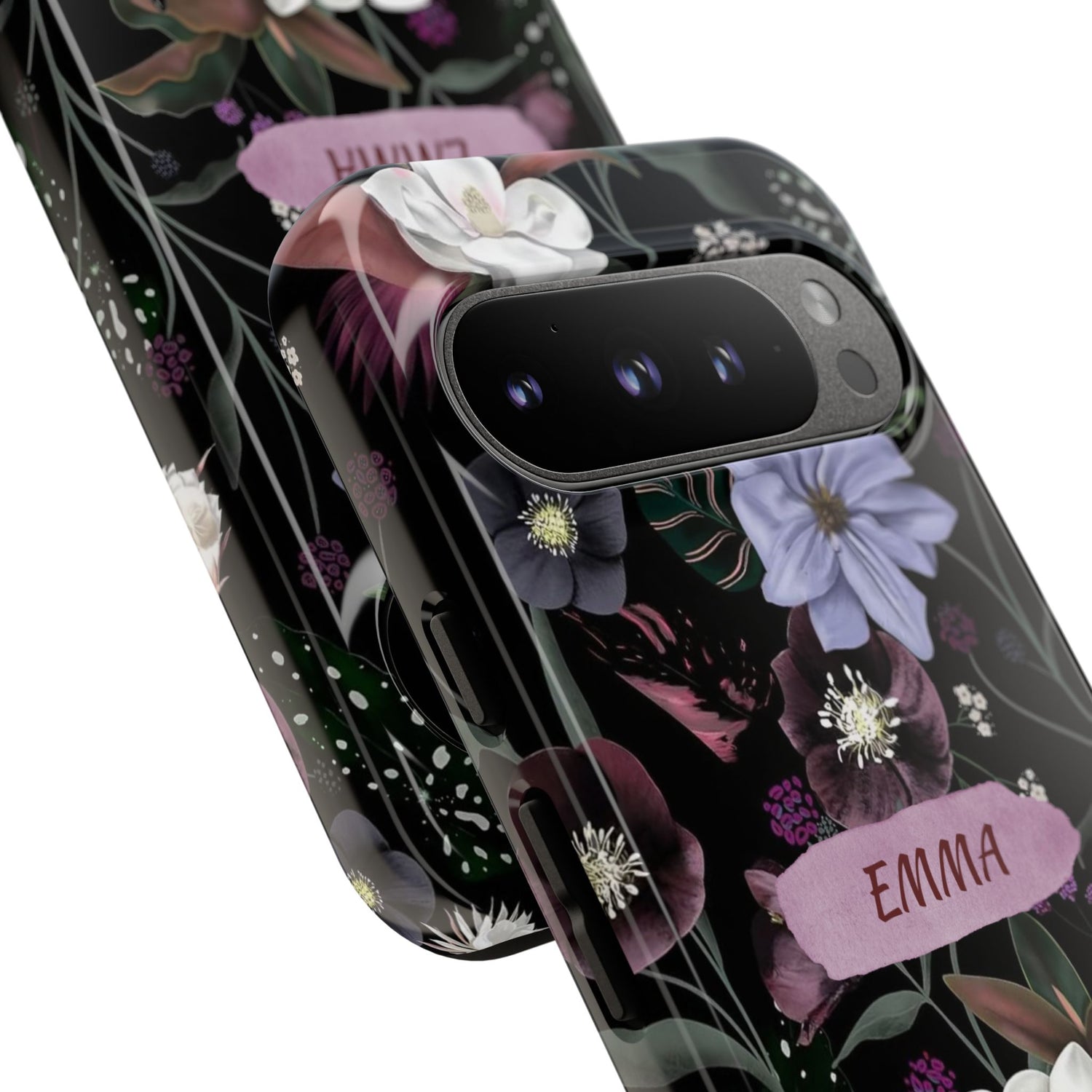 Phone Cases, Personalised Floral Pattern Ultra Plus Pro Cover, iPhone 16, 15, 14, 13+, Samsung Galaxy S23, S22, Custom Case