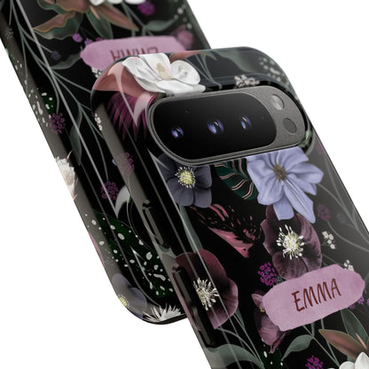 Phone Cases, Personalised Floral Pattern Ultra Plus Pro Cover, iPhone 16, 15, 14, 13+, Samsung Galaxy S23, S22, Custom Case