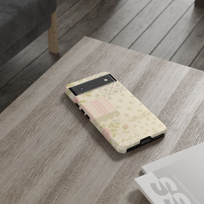 Floral Phone Case, Floral Tough Case, Protective Phone Case, Flower Case, Tough Phone Cover, Floral Tech Accessory