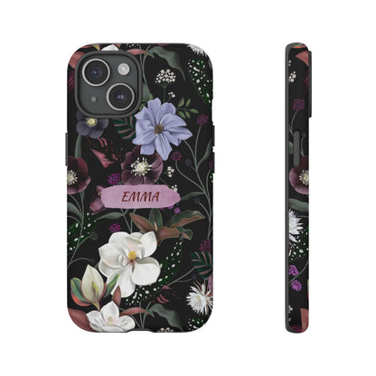 Phone Cases, Personalised Floral Pattern Ultra Plus Pro Cover, iPhone 16, 15, 14, 13+, Samsung Galaxy S23, S22, Custom Case