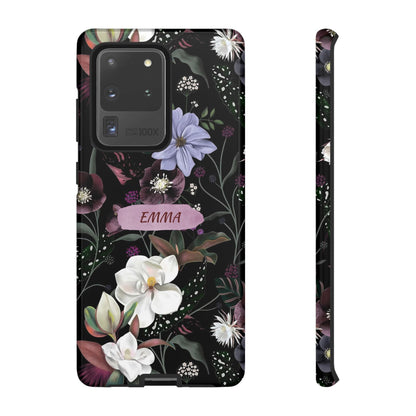 Phone Cases, Personalised Floral Pattern Ultra Plus Pro Cover, iPhone 16, 15, 14, 13+, Samsung Galaxy S23, S22, Custom Case