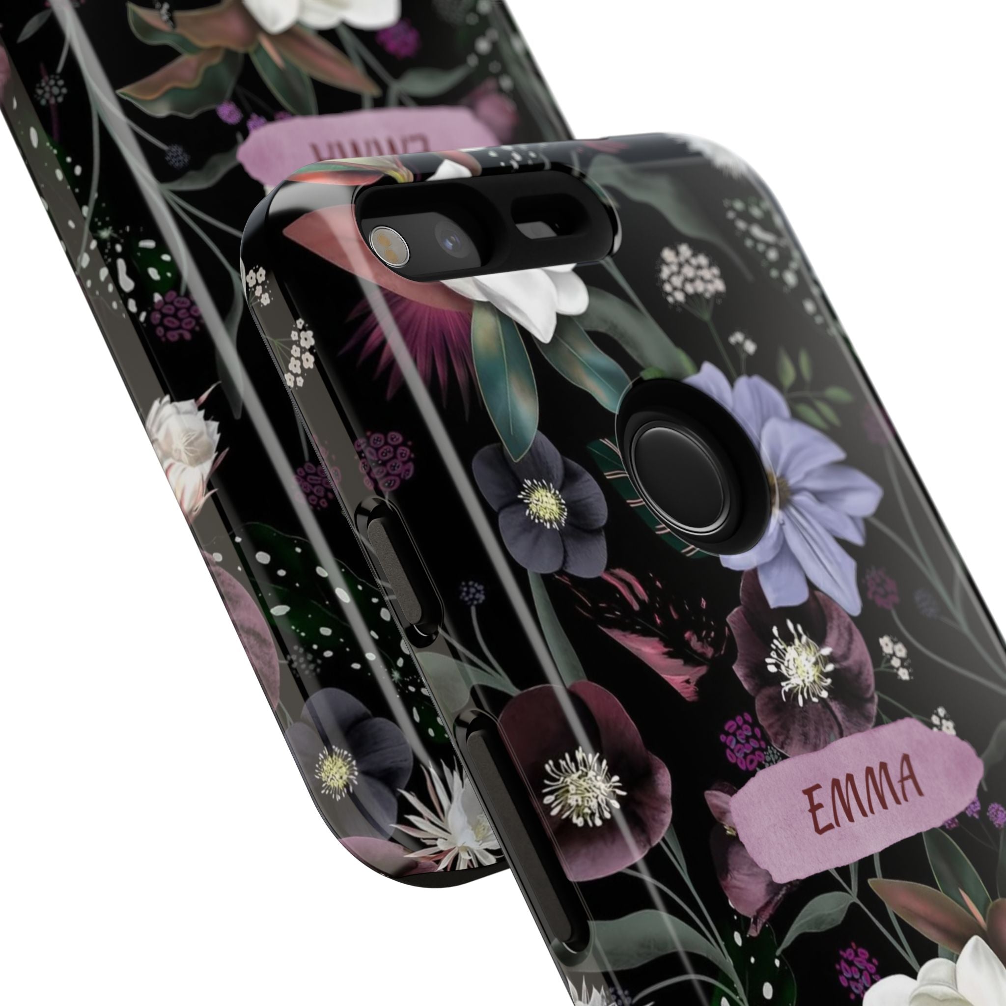 Phone Cases, Personalised Floral Pattern Ultra Plus Pro Cover, iPhone 16, 15, 14, 13+, Samsung Galaxy S23, S22, Custom Case