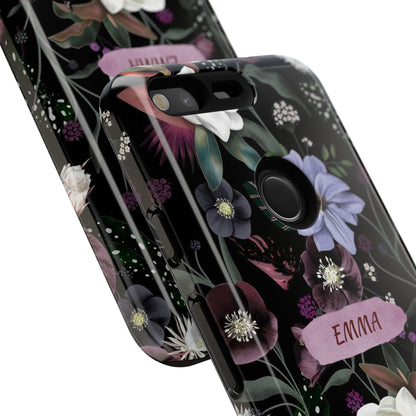 Phone Cases, Personalised Floral Pattern Ultra Plus Pro Cover, iPhone 16, 15, 14, 13+, Samsung Galaxy S23, S22, Custom Case