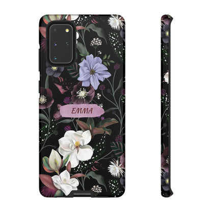 Phone Cases, Personalised Floral Pattern Ultra Plus Pro Cover, iPhone 16, 15, 14, 13+, Samsung Galaxy S23, S22, Custom Case