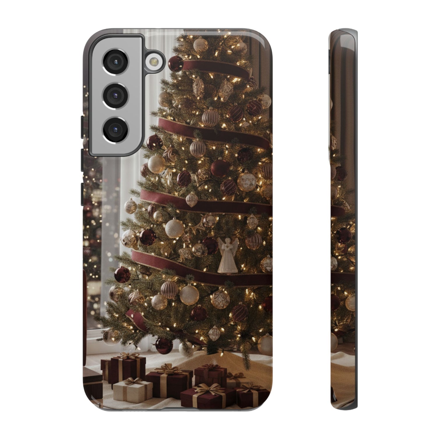 Enchanted Noel - Christmas Tree Glow Phone Case Samsung Galaxy S22 Plus Glossy
