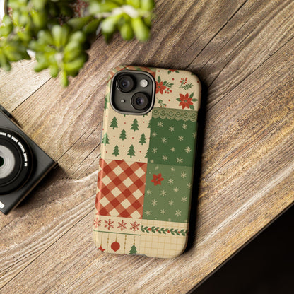 Festive Phone Cases, Luxury Black and Gold Design for Christmas Gift, Holiday Decor, Tough Case, Winter Celebration, Elegant iPhone Cover