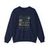 Drink Tea Read Books Be Happy Sweatshirt - Cozy Book Lover&